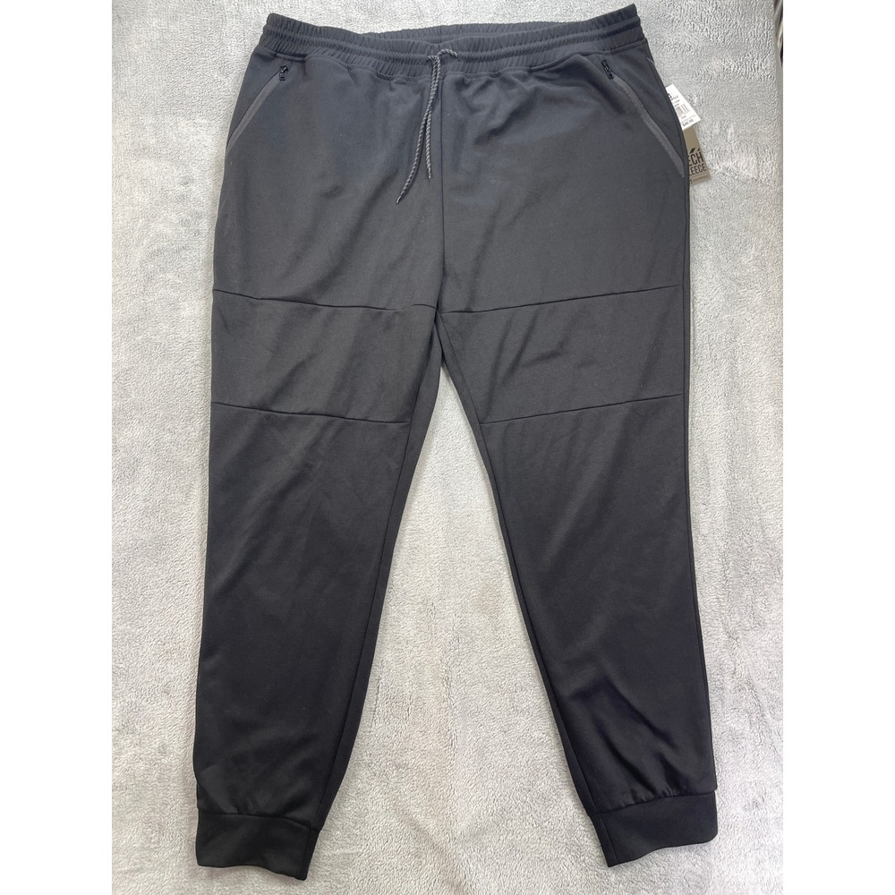Southpole Tech Fleece Jogger Pants Men 6XB Black Activewear Big & Tall